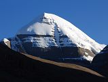 03 Mount Kailash South Face Close Up From First Pass Early Morning On Mount Kailash Inner Kora Nandi Parikrama